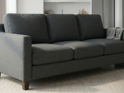 Premium 3-Seater Fabric Sofa